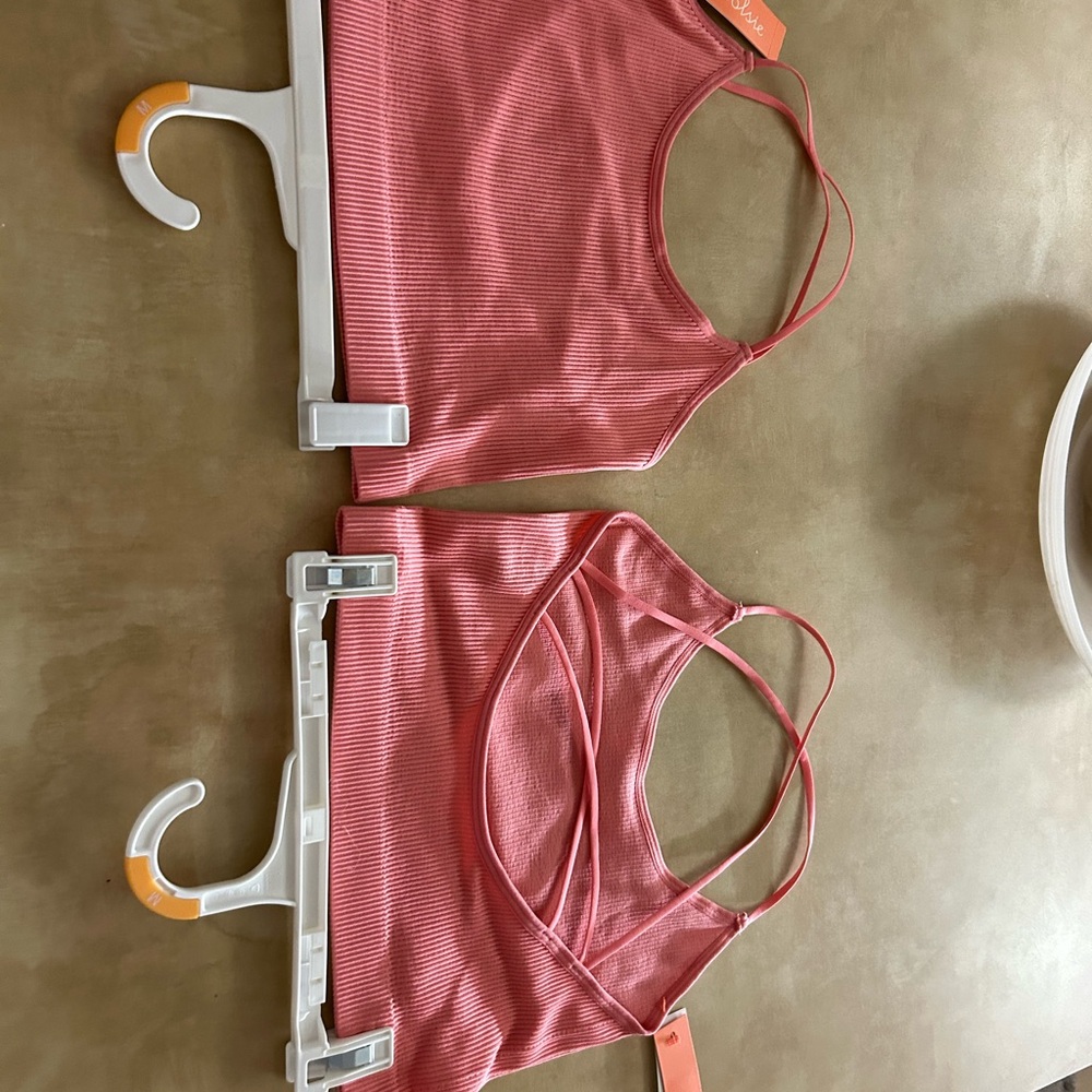 Pink Strappy Women's Bralette